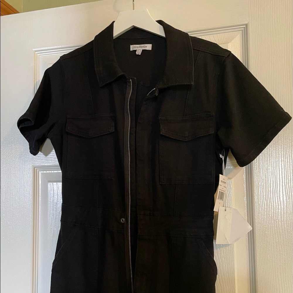 NWT Good American Denim Jumpsuit - Size 3